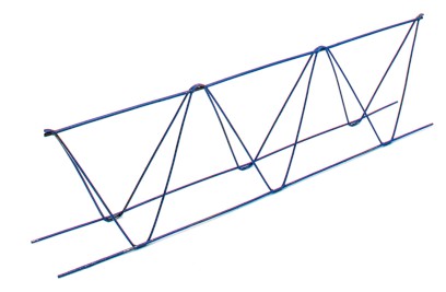 Ocelová distance TYP D 50 - lehká